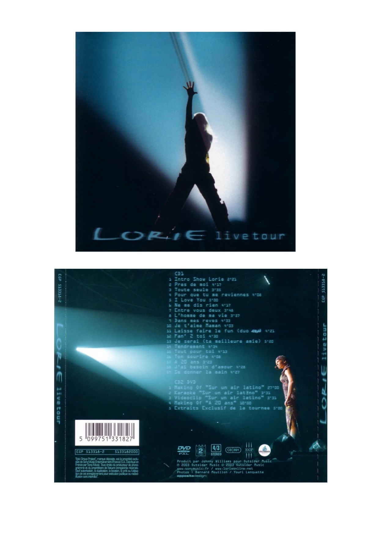 Lorie - Live Tour 2003 ab